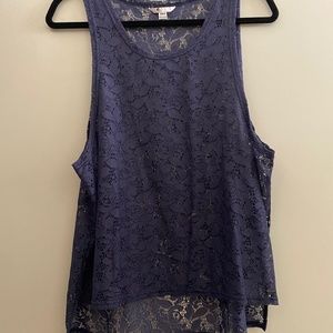 Volcom lace sleeveless top